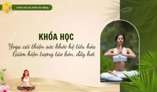 YG yoga cải thiện hệ tiêu hoá