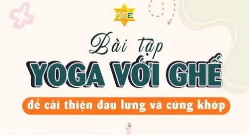 YG yoga kết hợp với ghế