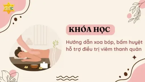 YHCT Hướng dẫn xoa bóp, bấm huyệt hỗ trợ điều trị viêm thanh quản