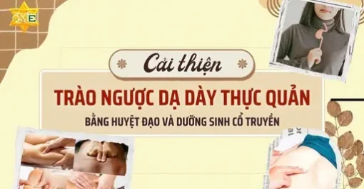 YHCT cải thiện trào ngược dạ dày