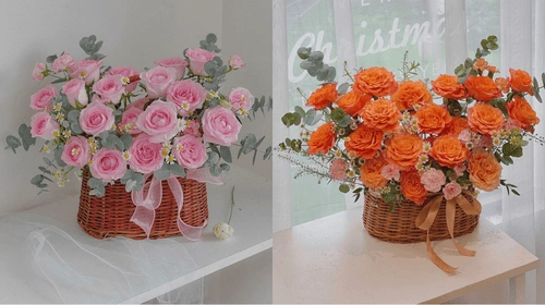 Học cắm hoa hồng nghệ thuật đơn giản