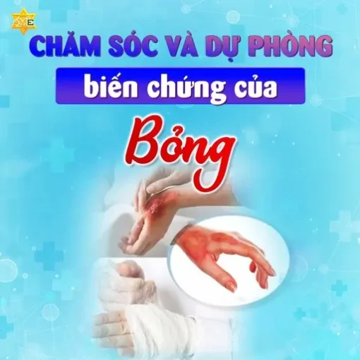 Chăm sóc và dự phòng biến chứng của bỏng