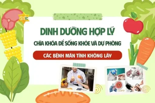 Dinh dưỡng hợp lý - Chìa khóa để sống khỏe và dự phòng các bệnh mãn tính không lây
