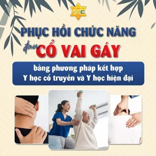 Phục hồi chức năng đau cổ vai gáy bằng phương pháp kết hợp Y học cổ truyền và Y học hiện đại